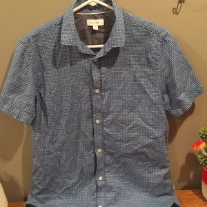 Calvin Klein short sleeved button down
